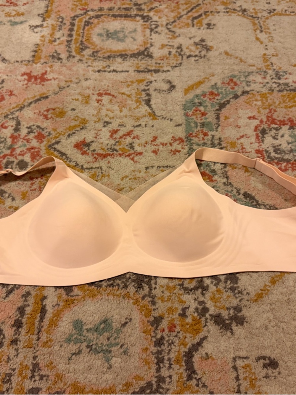 Light Pink Seamless Wireless Everyday Bra